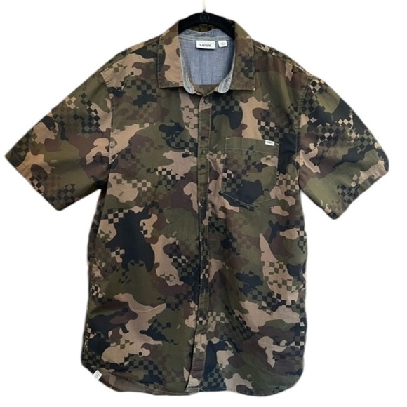 Vans Other - VANS-Men’s Short Sleeve Button Down Shirt
